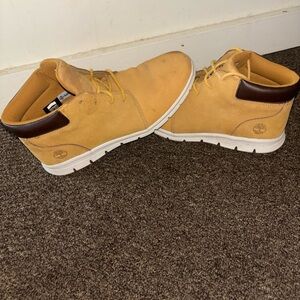 Timberland Men's Tan Leather chukka Boots